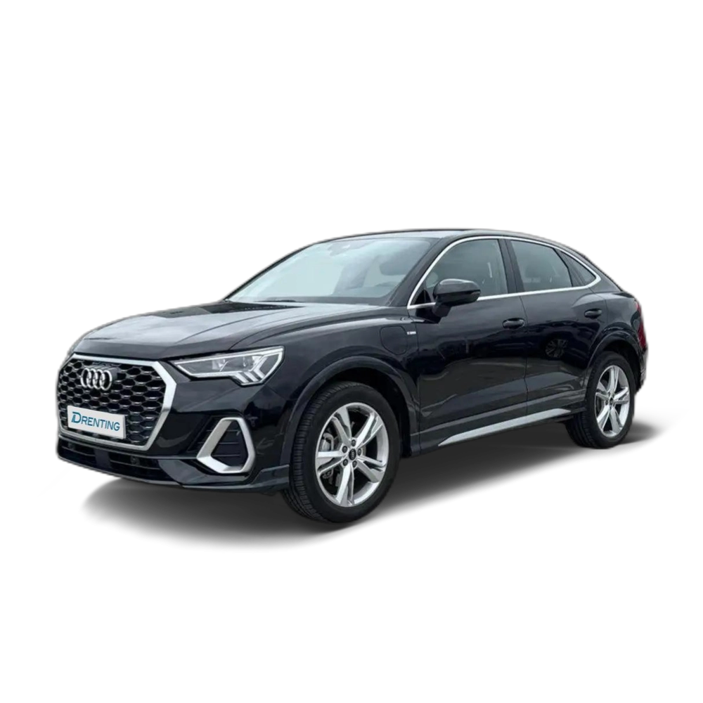 Renting Audi Q3 Sportback 45 TFSIe S line S-tronic Negro 1