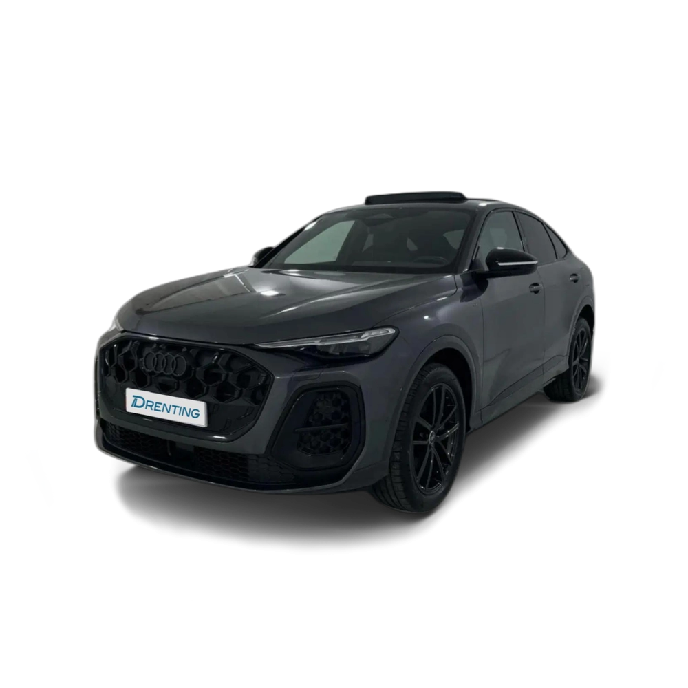 Renting Audi Q5 Sportback e-hybrid Black line quattro S tronic 220 Gris