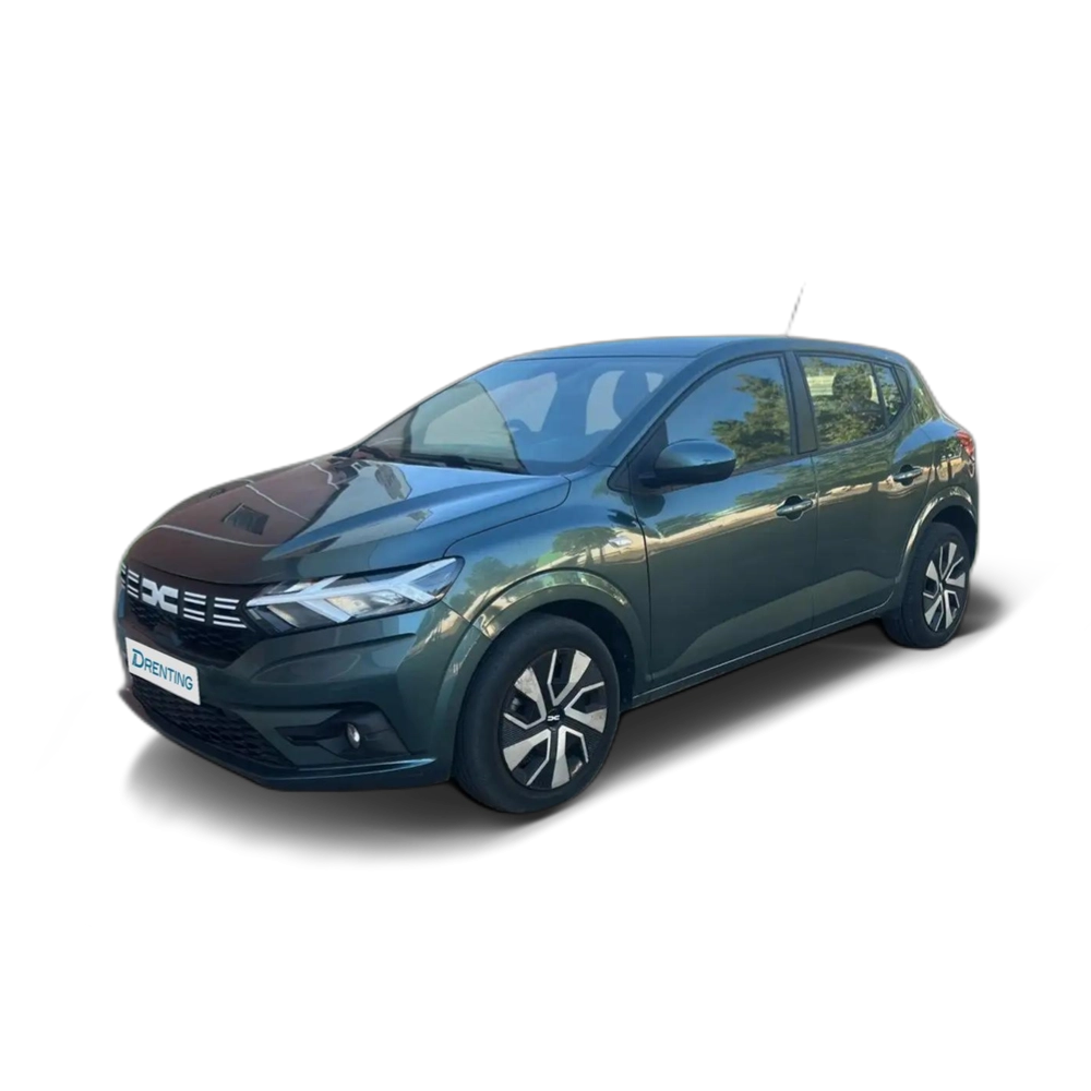 Renting Dacia Sandero TCe Expresion 67kW Verde 1