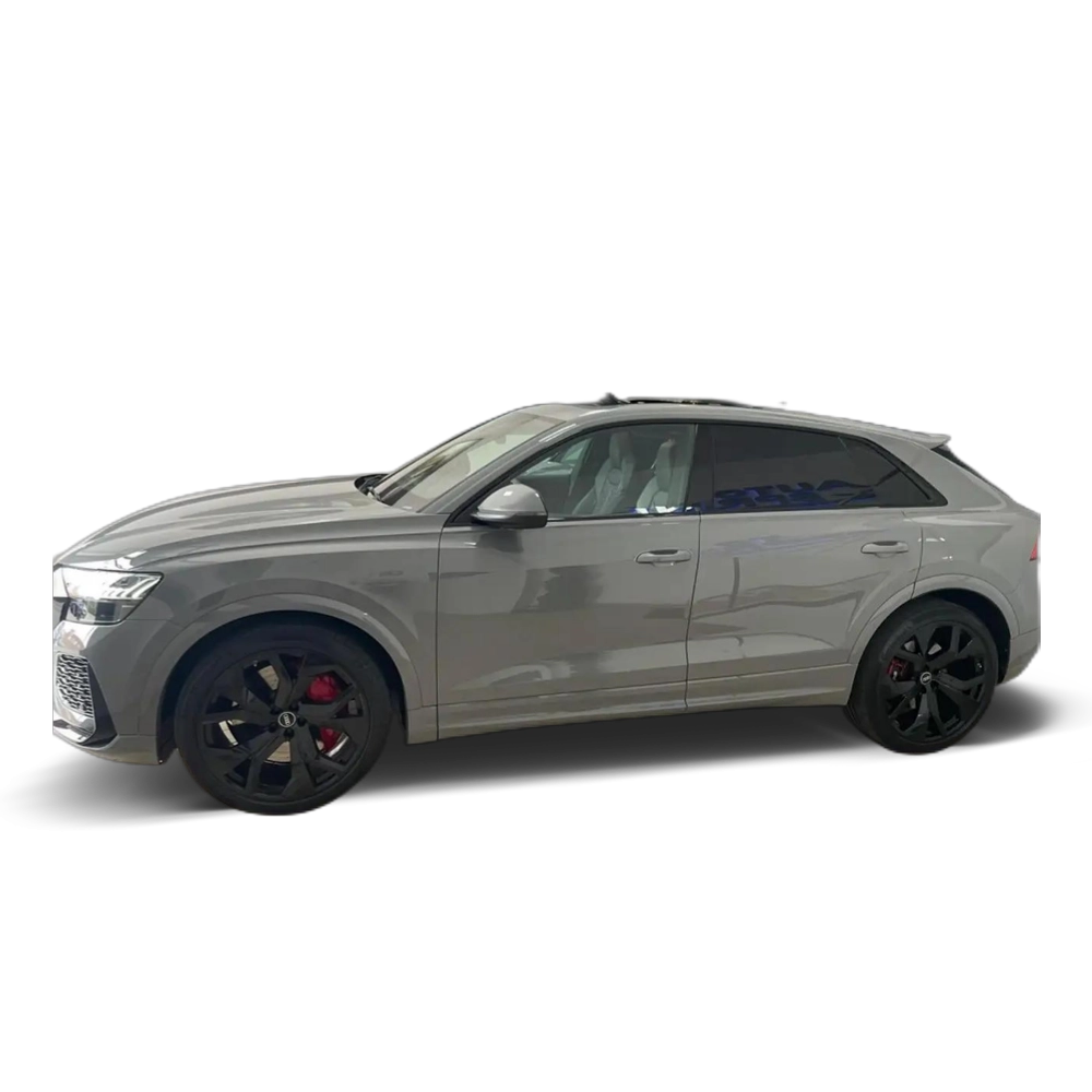 Renting Audi RS Q8 TFSI quattro tiptronic Gris 1