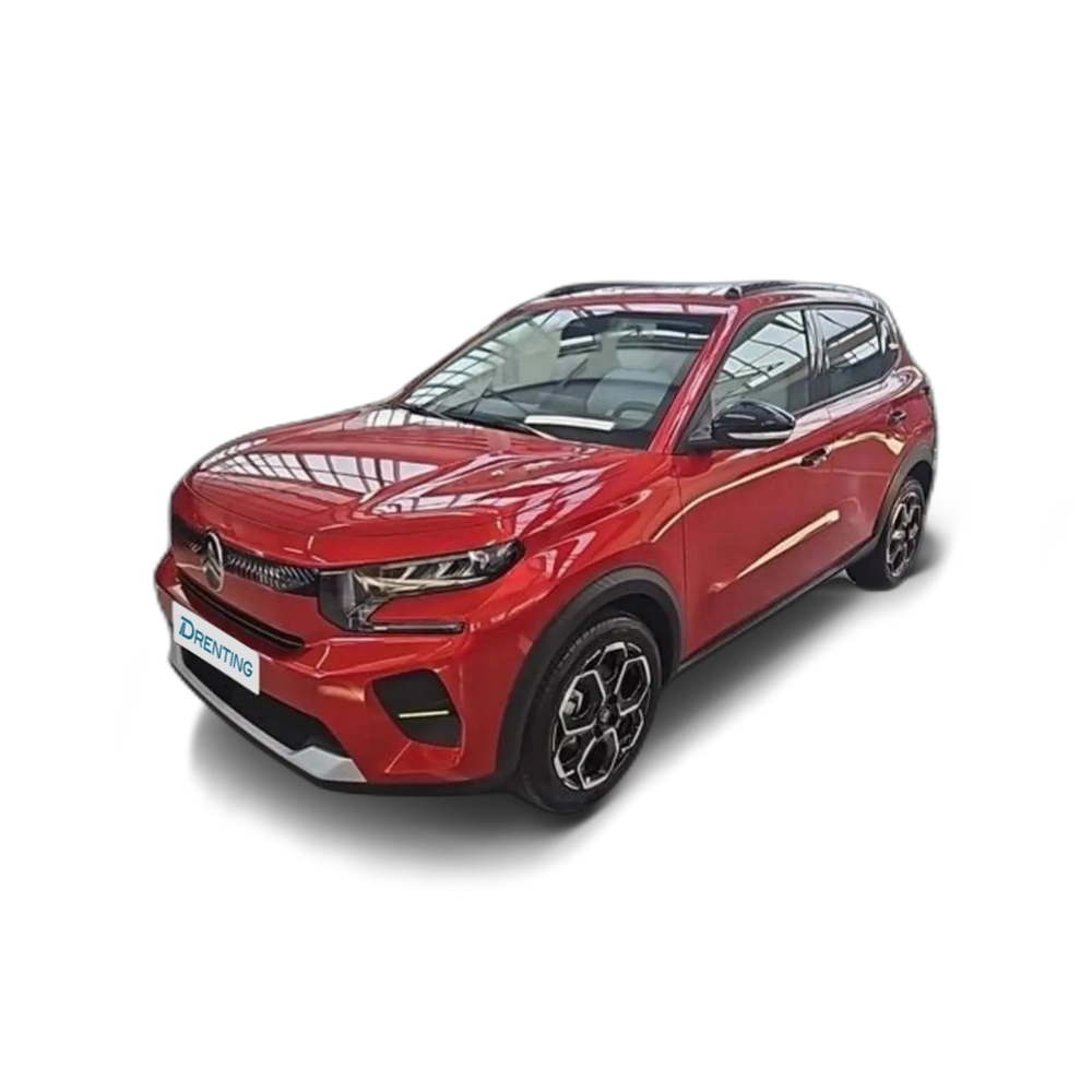 Renting Citroen C3 Turbo 100 Max Rojo