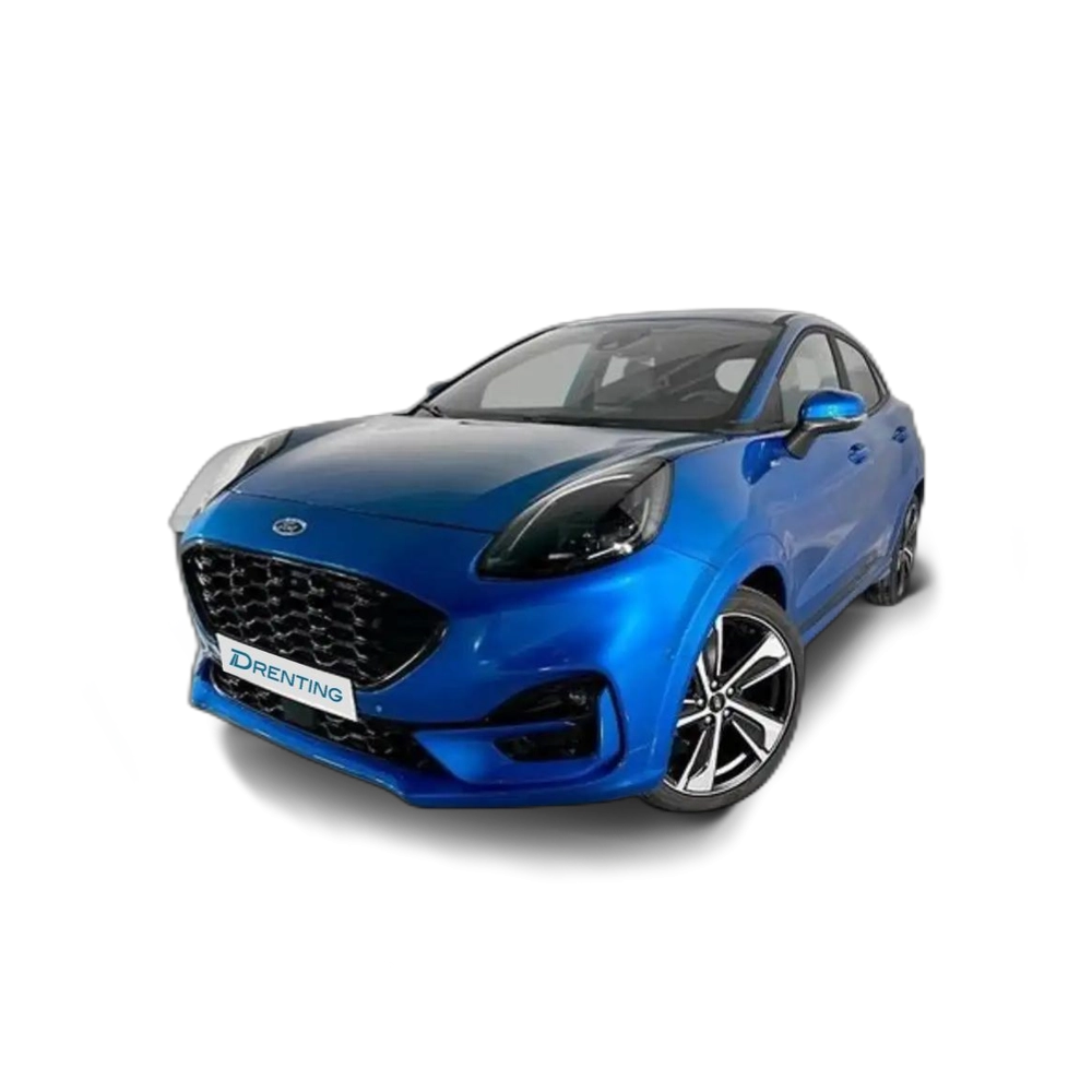 Renting Ford Puma 1.0 Ecoboost 155CV MHEV STLine X Azul