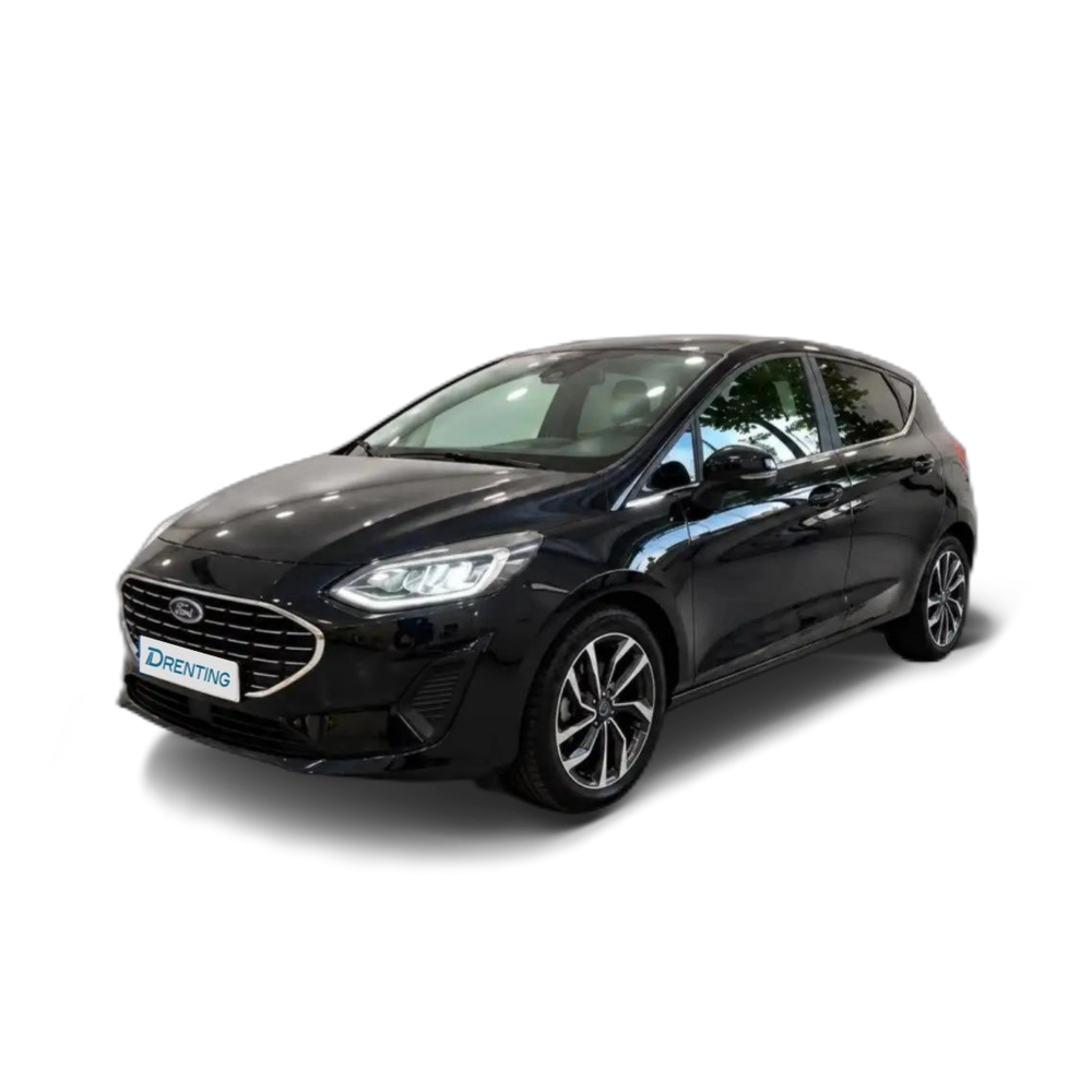 Renting Ford Fiesta 1.0 EcoBoost MHEV Titanium 125 Negro
