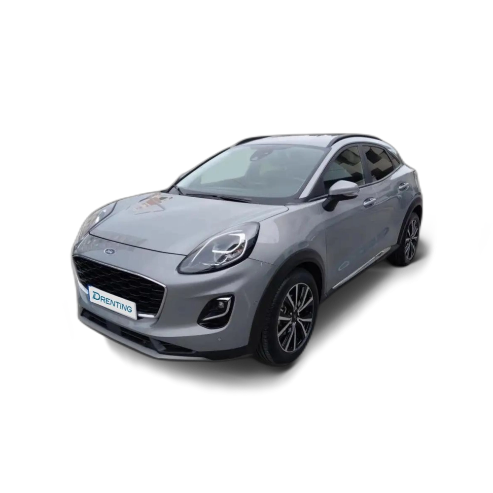 Renting Ford Puma 1.0 EcoBoost MHEV Titanium Aut. 125 Plateado