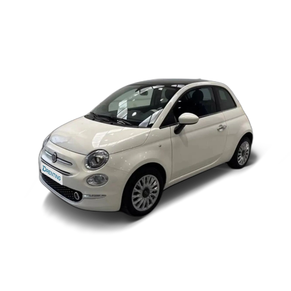 Renting Fiat 500 1.0 Hybrid 51KW (70 CV) Dolcevita Blanco 2