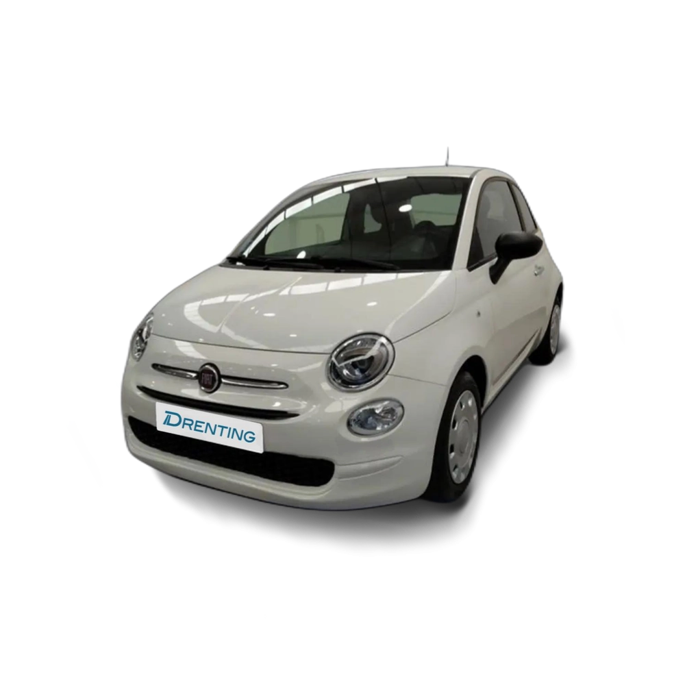 Renting Fiat 500 1.0 Hybrid 51KW (70 CV) Monotrim Blanco