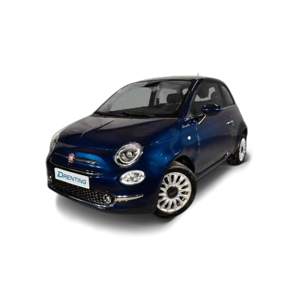 Renting Fiat 500 1.0 Hybrid 70CV Dolcevita Azul 2 3