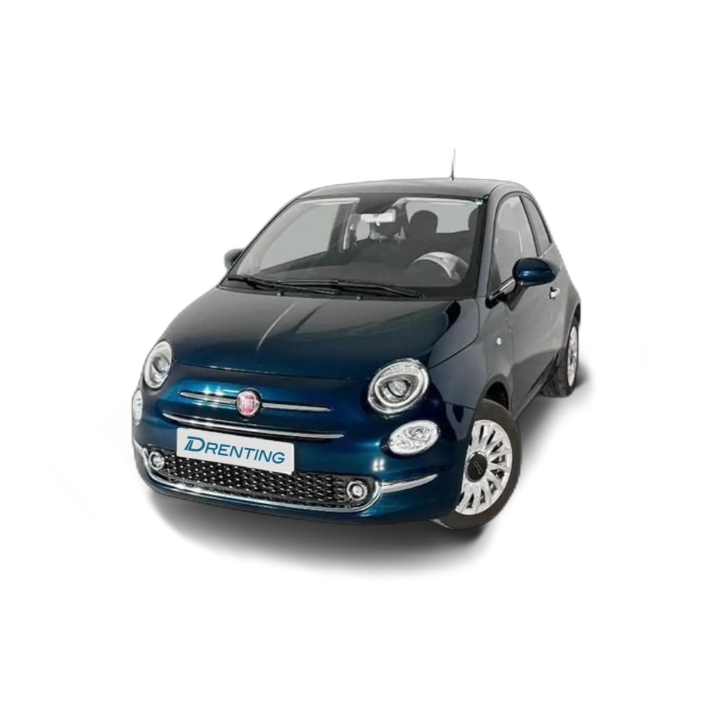 Renting Fiat 500 1.0 Hybrid 70CV Monotrim+Pack Azul 1