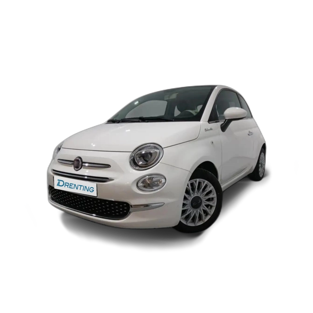 Renting Fiat 500 1.0 Hybrid Dolcevita 52kW Blanco 1 11