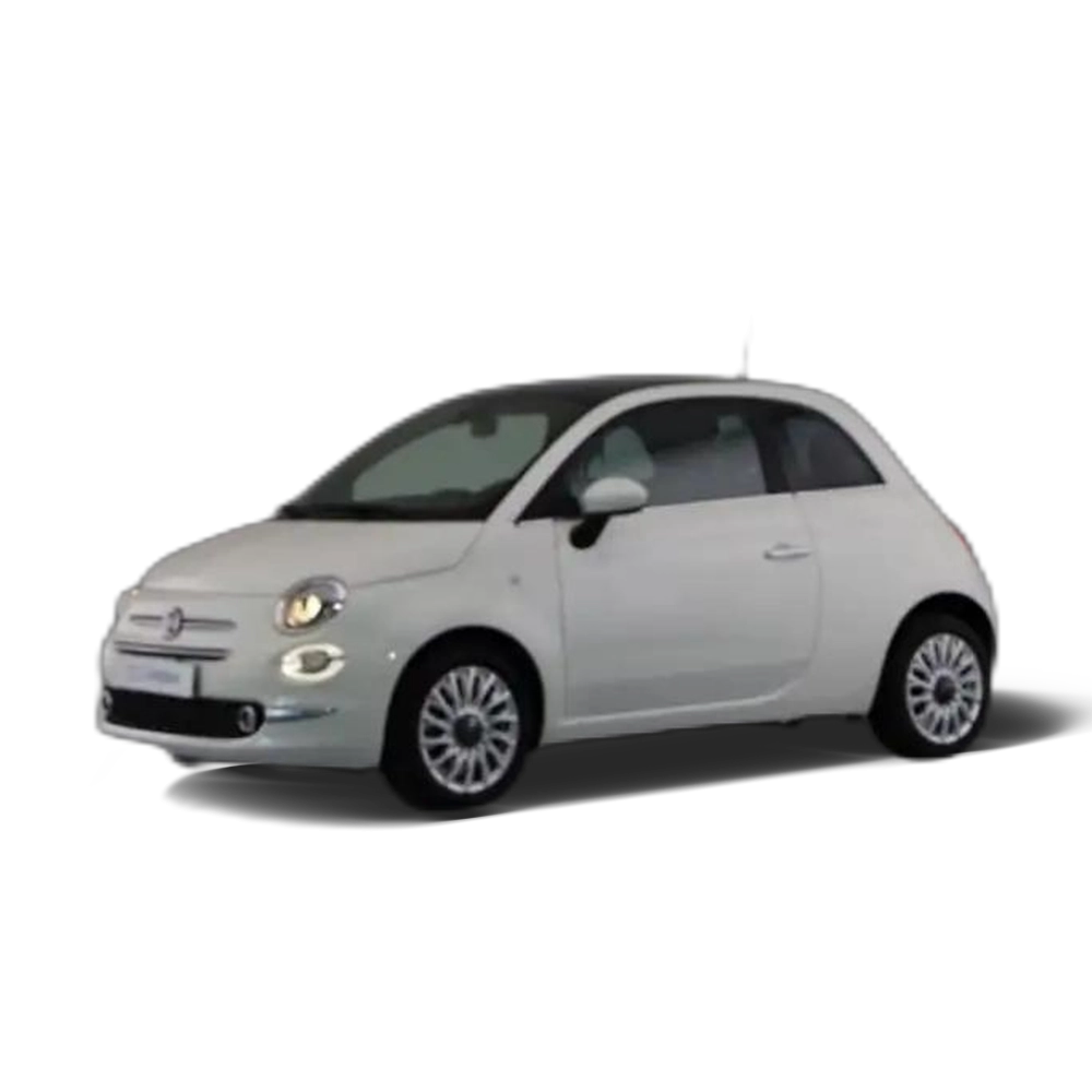Renting Fiat 500 1.0 Hybrid Dolcevita 52kW Blanco 2