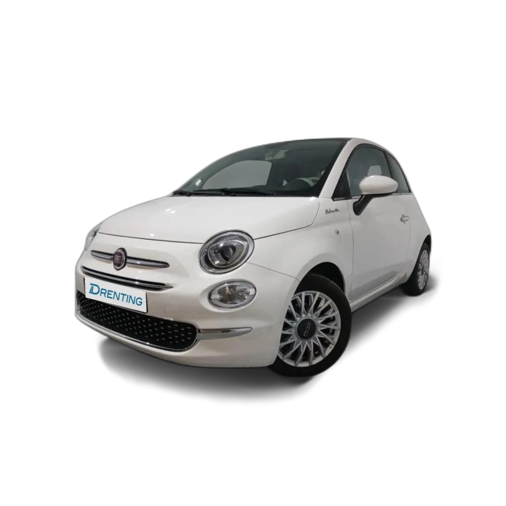 Renting Fiat 500 1.0 Hybrid Dolcevita 52kW Blanco 2 4
