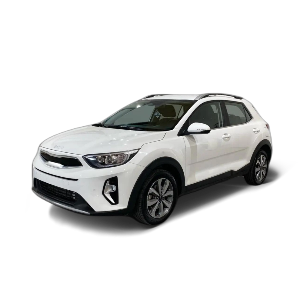 Renting Kia Stonic 1.0 T-GDi 74kW (100CV) MHEV Drive DCT Blanco