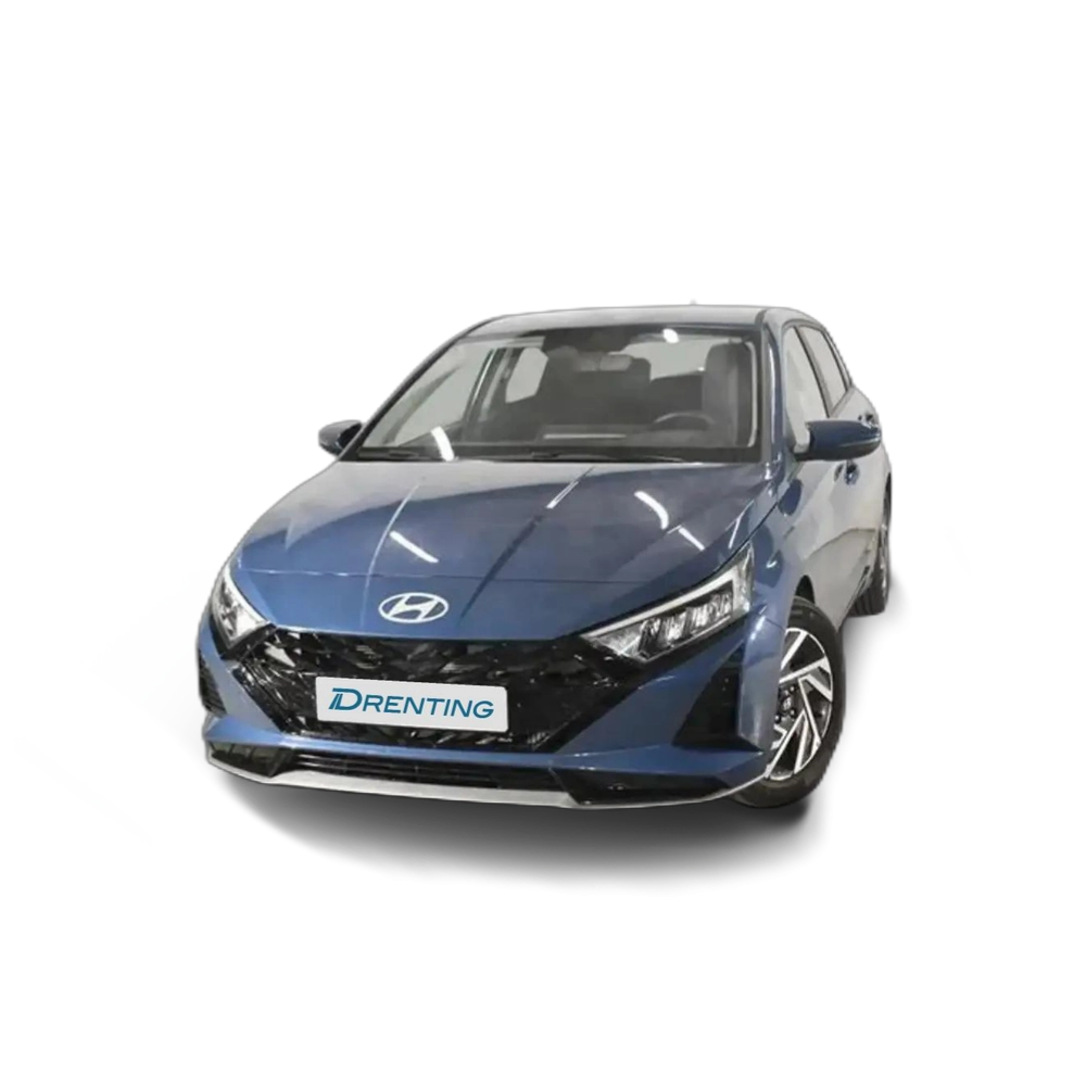 Renting Hyundai i20 1.0 TGDI 100CV 48V Klass DCT Azul 2