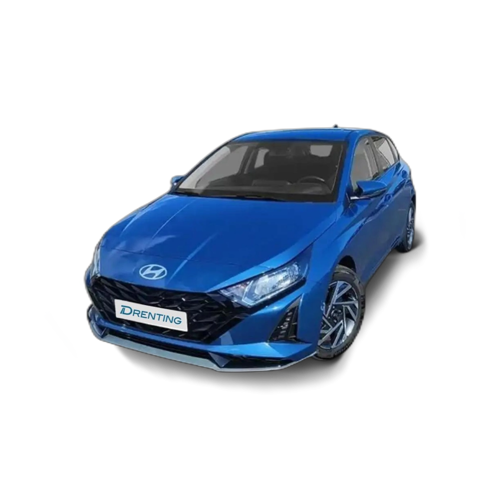 Renting Hyundai i20 1.0 TGDI 100CV 48V Smart DCT Azul