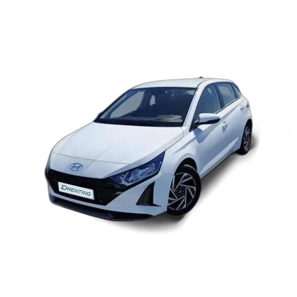 Renting Hyundai i20 1.0 TGDI 100CV 48V Smart DCT Blanco 1