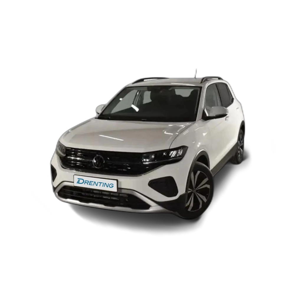 Renting Volkswagen T-Cross 1.0 TSI 115CV Mas DSG Blanco