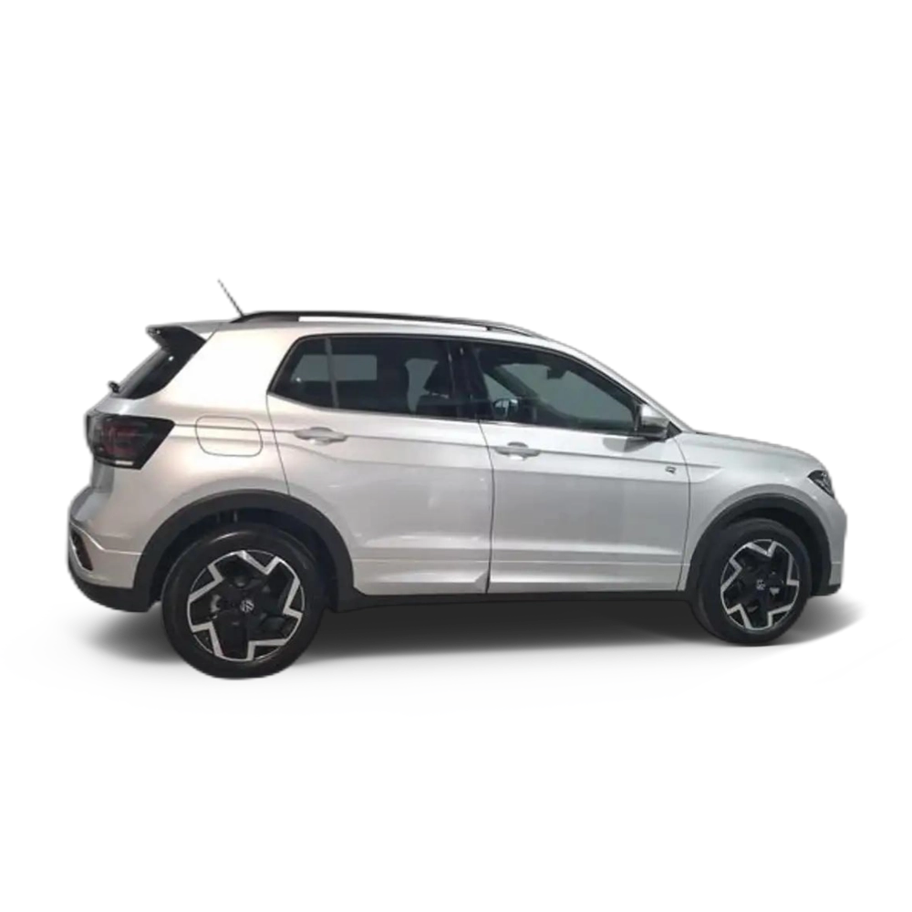 Volkswagen T-Cross 1.0 TSI 85KW DSG R-LINE 5P Plateado