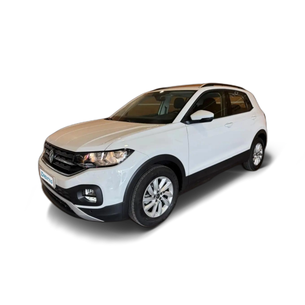 Renting Volkswagen T-Cross 1.0 TSI Advance DSG7 81kW Blanco 5 1