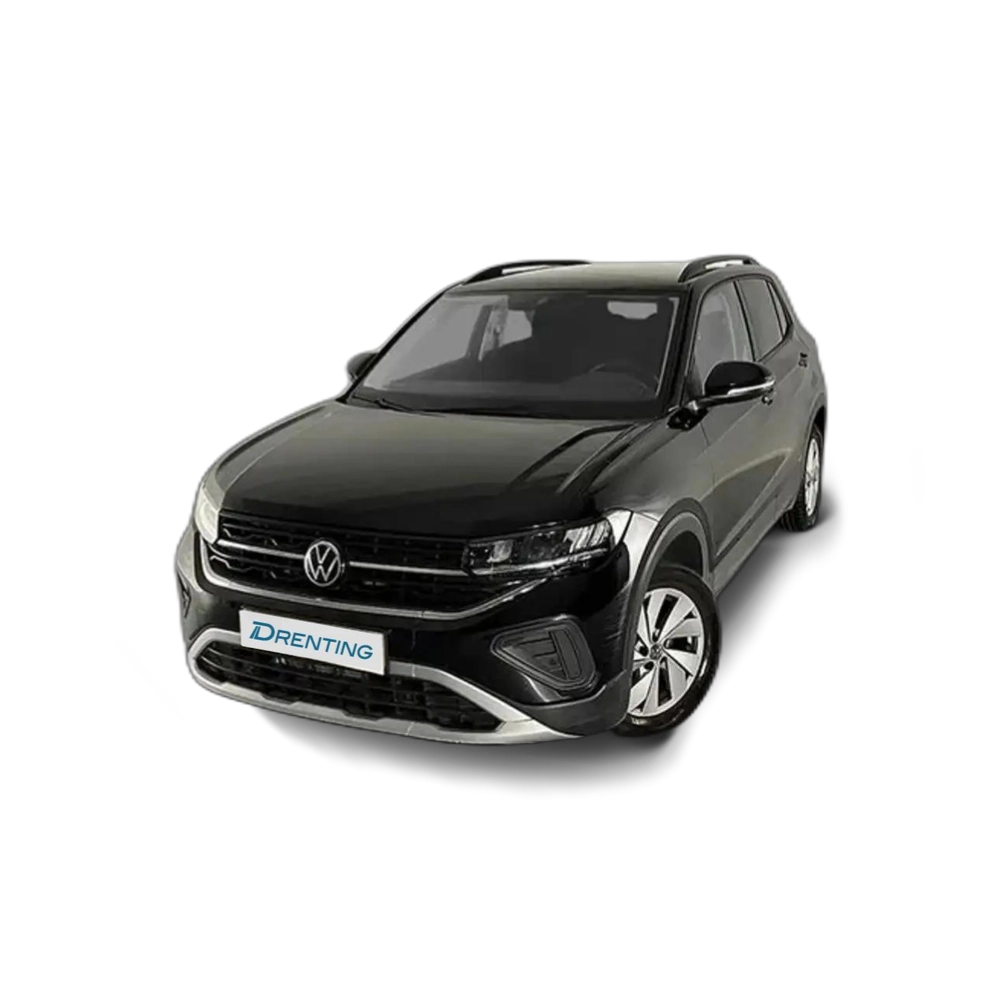 Renting Volkswagen T-Cross 1.0 TSI Life 85kW Negro