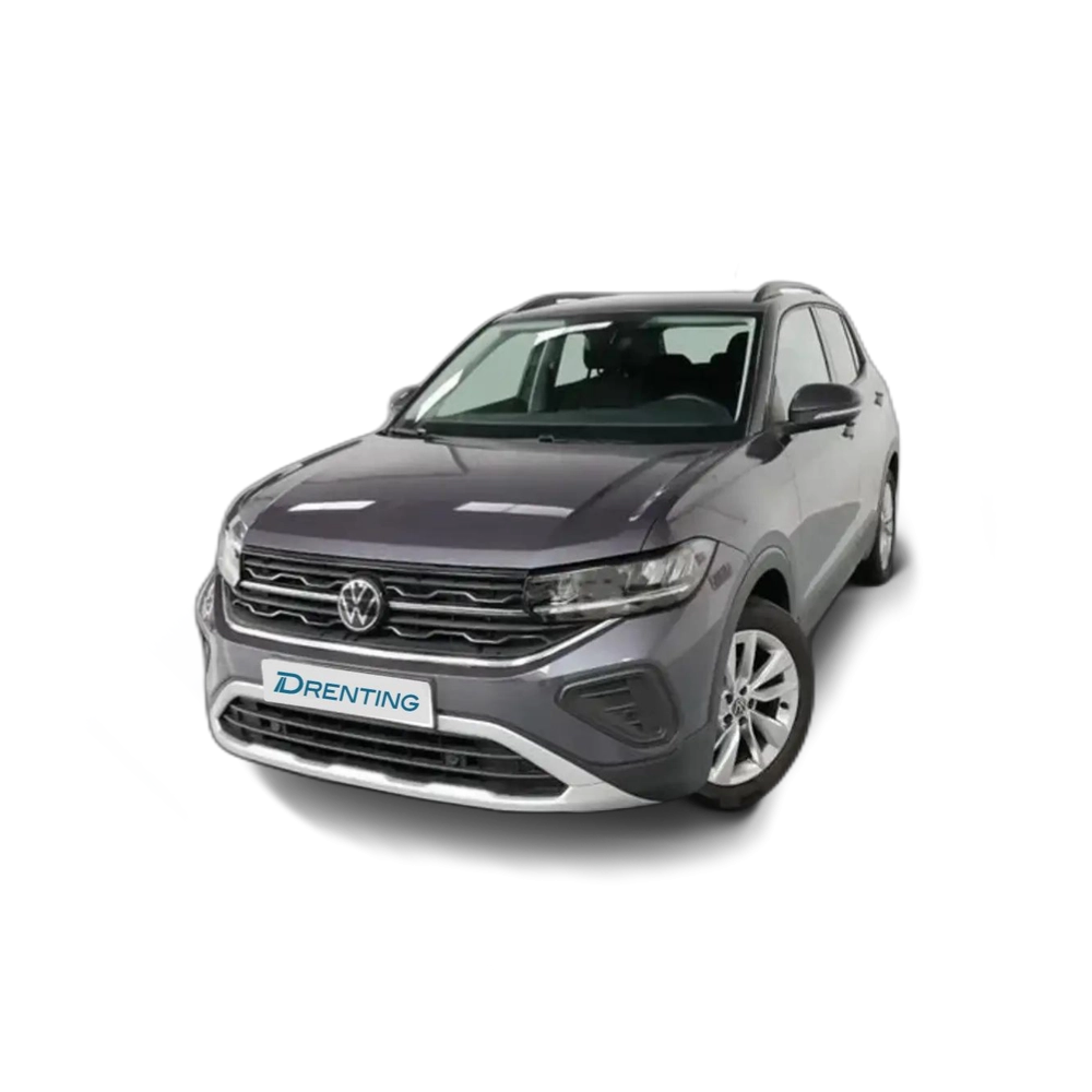 Renting Volkswagen T-Cross 1.0 TSI Más 70kW Gris 1