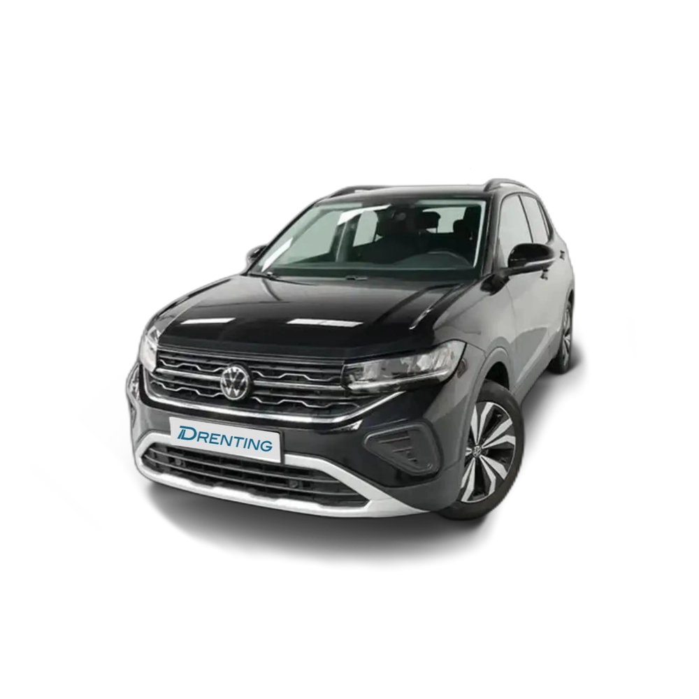 Renting Volkswagen T-Cross 1.0 TSI Más 70kW Negro