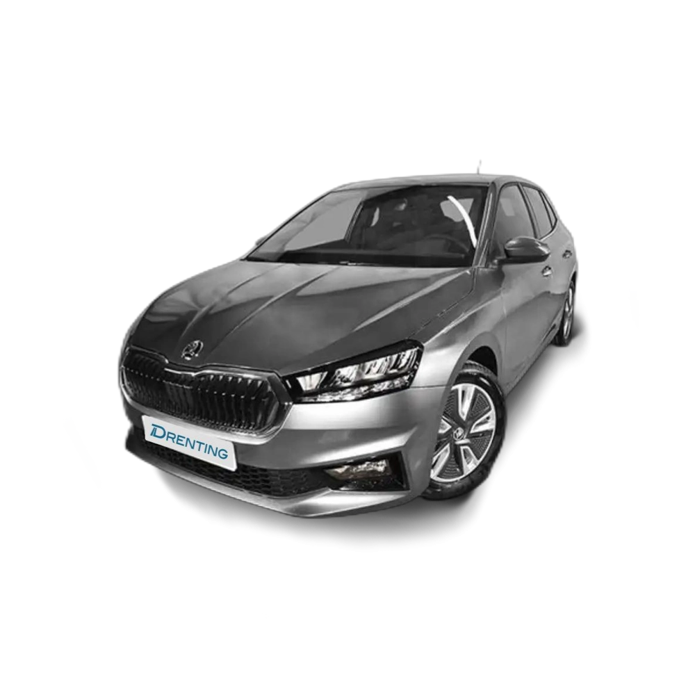 Renting Skoda Fabia 1.0 TSI Sport 70kW Gris 3