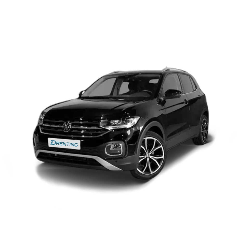 Renting Volkswagen T-Cross 1.0 TSI Sport DSG7 81kW Negro 1