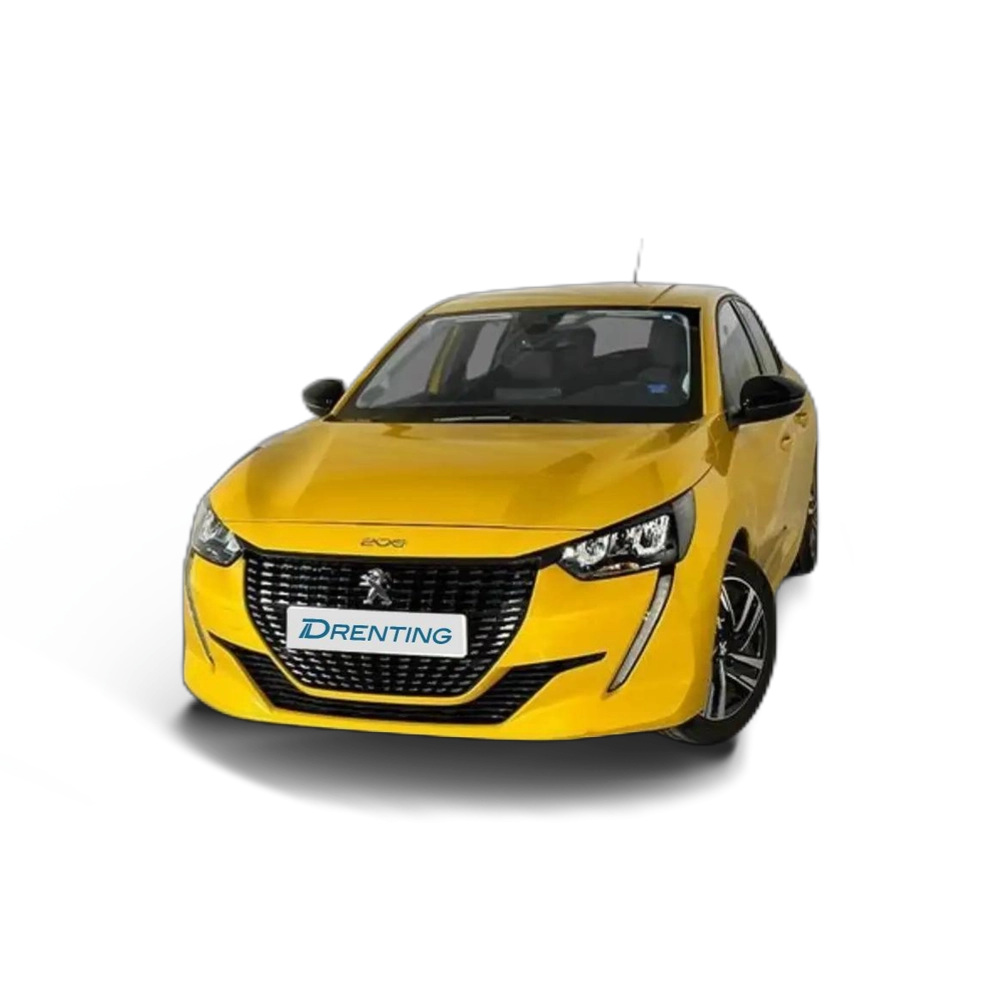 Renting Peugeot 208 1.2 100CV Allure Amarillo