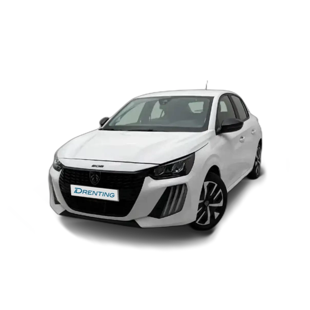 Renting Peugeot 208 1.2 110CV Style Hybrid eDCS6 Blanco