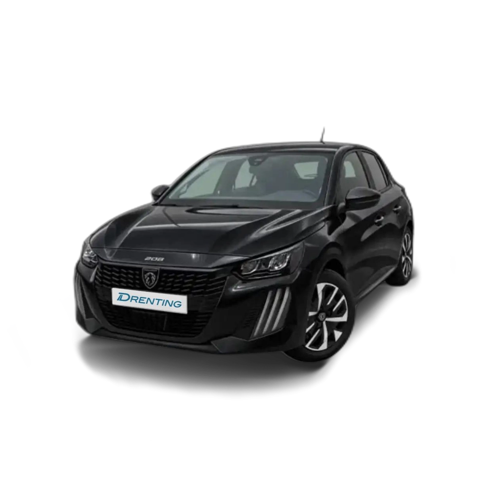 Renting Peugeot 208 1.2 110CV Style Hybrid eDCS6 Negro