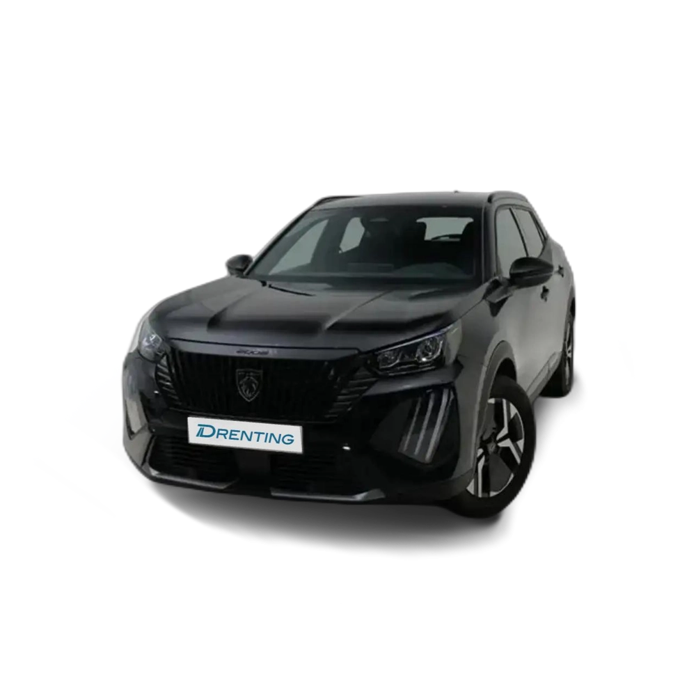 Renting Peugeot 2008 1.2 145CV Allure  Hybrid eDCS6 Negro