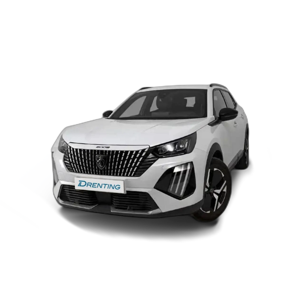 Renting Peugeot 2008 1.2 145CV Allure  Hybrid eDCS6 Blanco