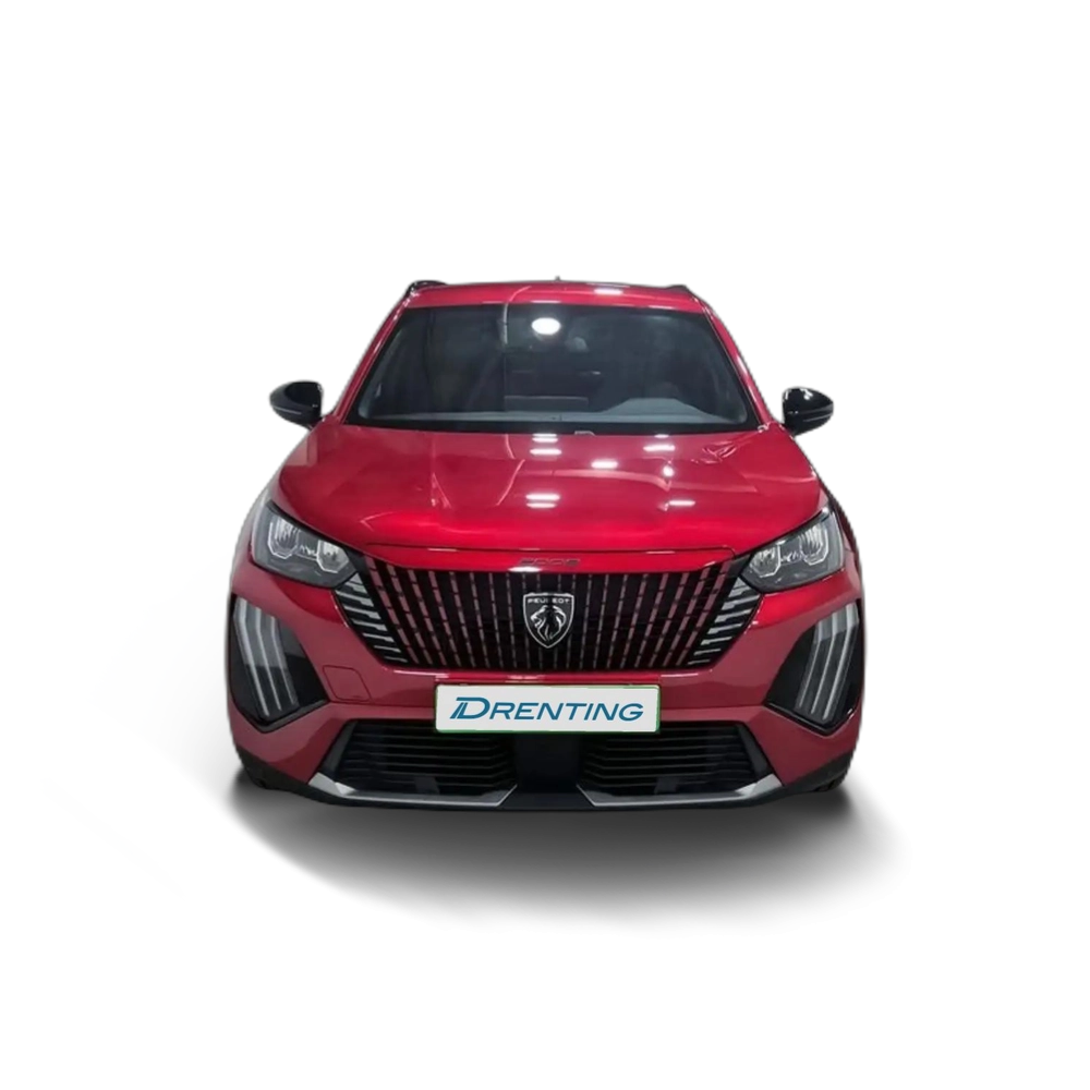 Renting Peugeot 2008 1.2 BlueHDI S&amp;S Allure EAT8 130 Rojo