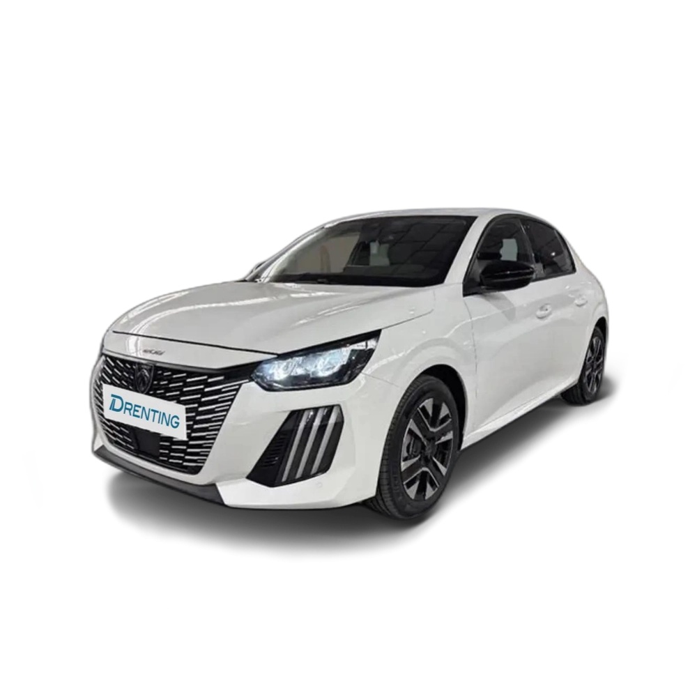 Renting Peugeot 208 1.2 Hybrid Allure e-DCS6 100 Blanco 2
