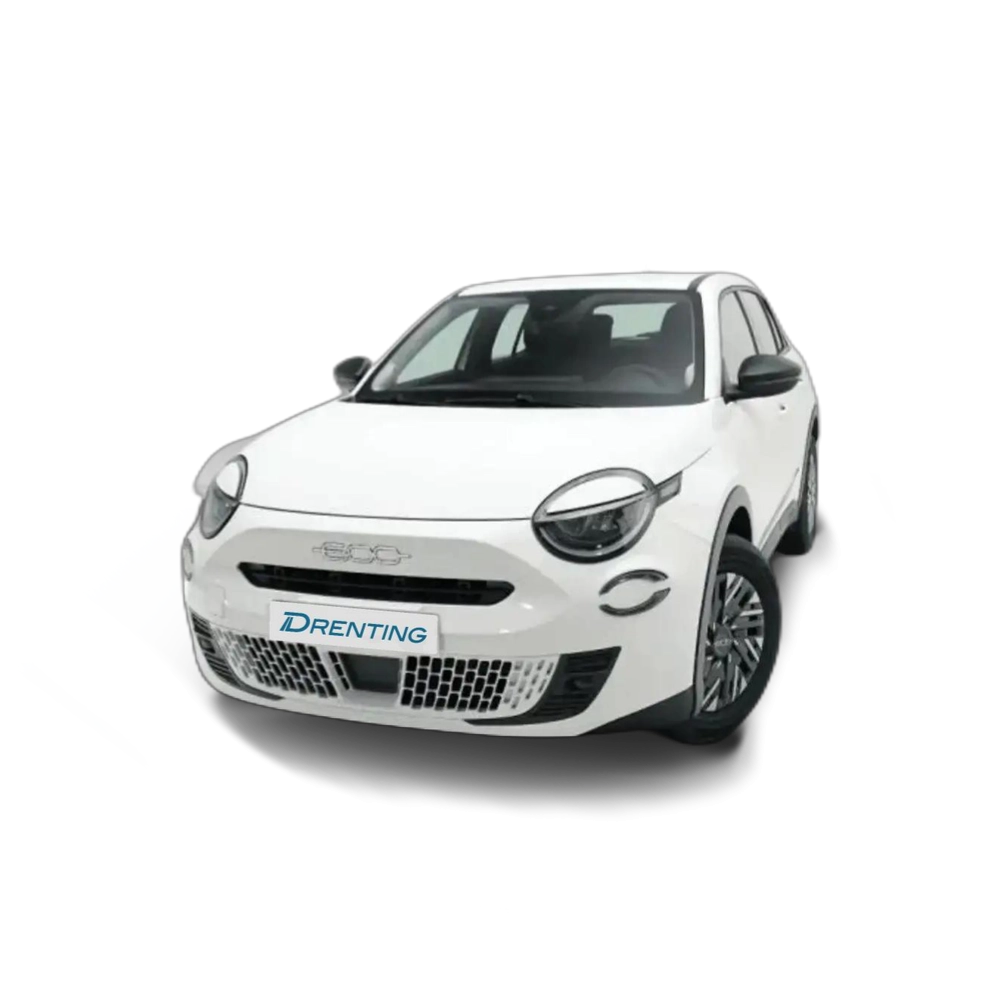 Renting Fiat 600 1.2 MHEV 100CV DDCT Blanco 1