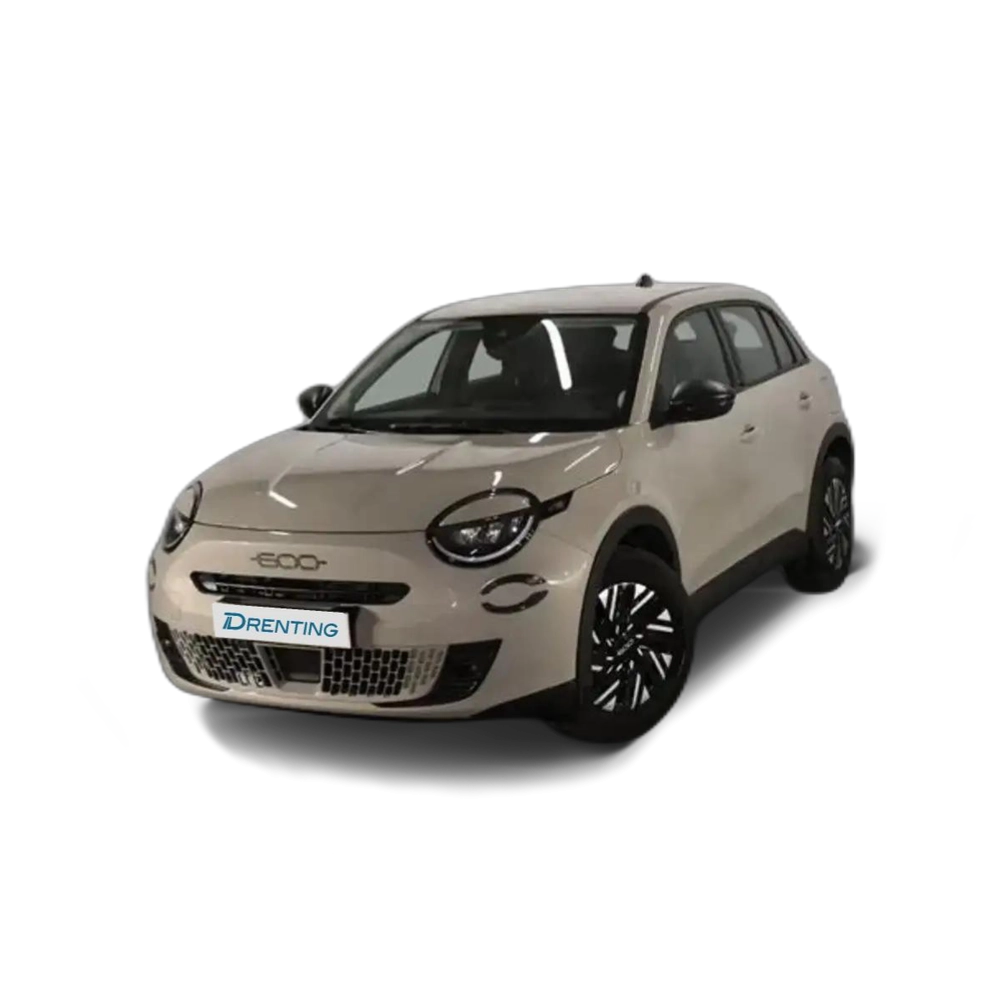 Renting Fiat 600 1.2 MHEV 110CV Pop DDCT Blanco 1