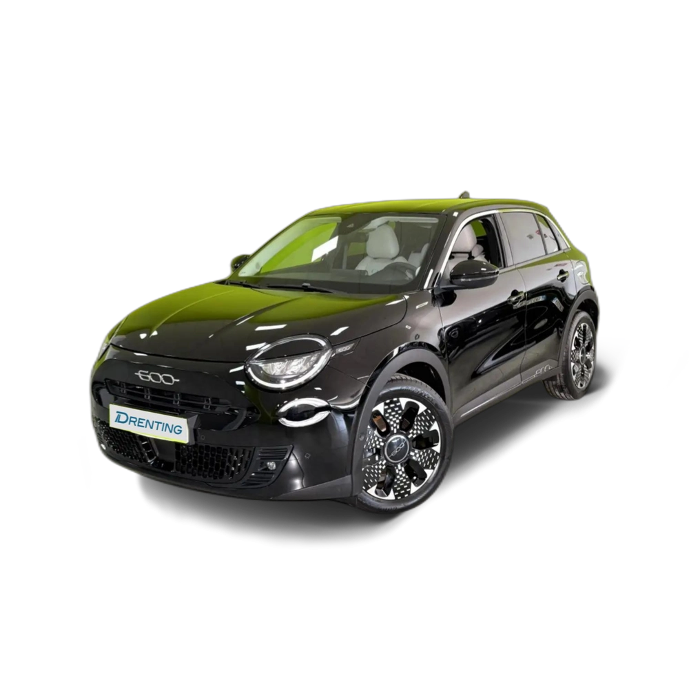 Fiat 600 1.2 MHEV La prima DDCT 74kW Negro