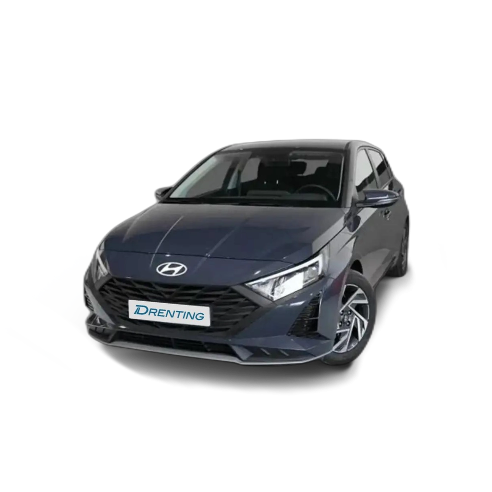 Renting Hyundai i20 1.2 MPI Klass Gris 1 2