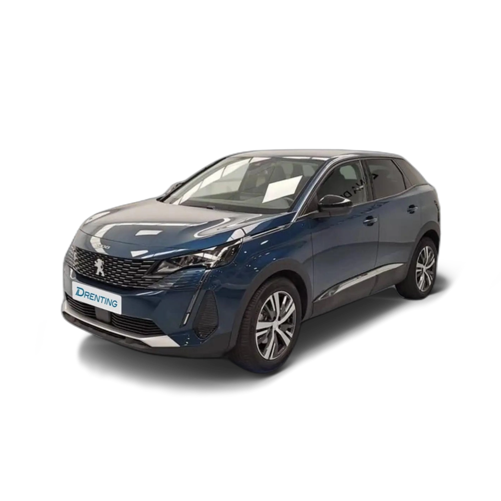 Renting Peugeot 3008 1.2 PureTech 96KW S&amp;S  EAT8 Allure Pack Azul 1 1