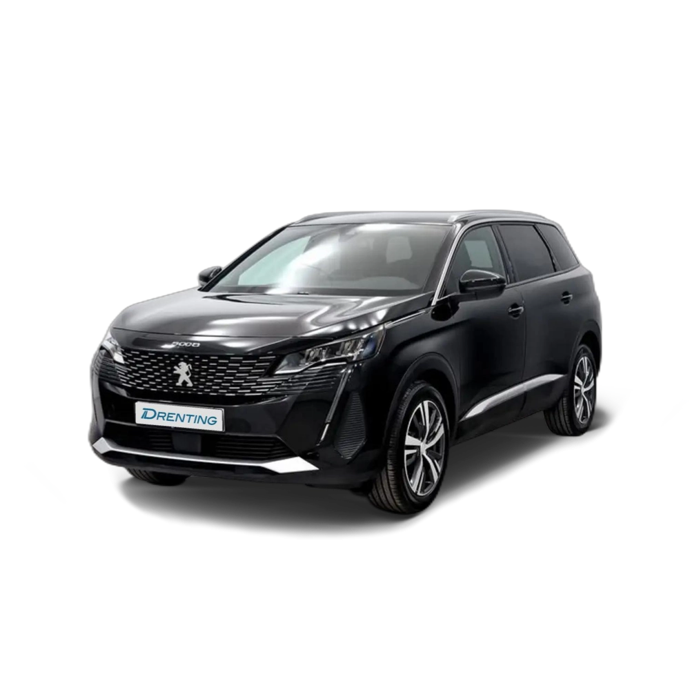 Renting Peugeot 5008 1.2 PureTech S&amp;S Allure 7 pl. 130 Negro