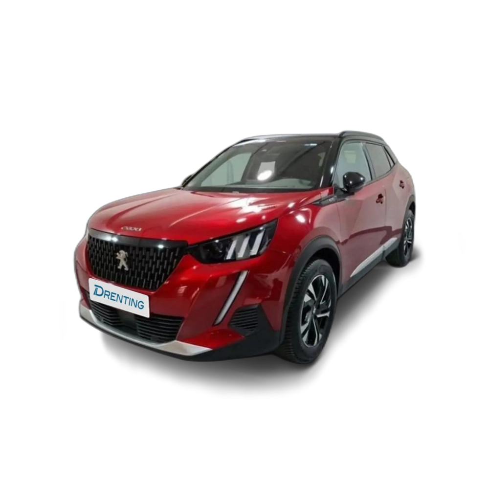 Renting Peugeot 2008 1.2 PureTech S&amp;S GT EAT8 130 Rojo 1