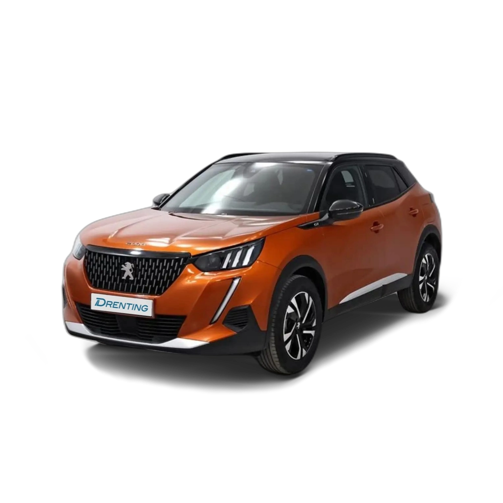 Renting Peugeot 2008 1.2 PureTech S&amp;S GT Line 130 Naranja 1