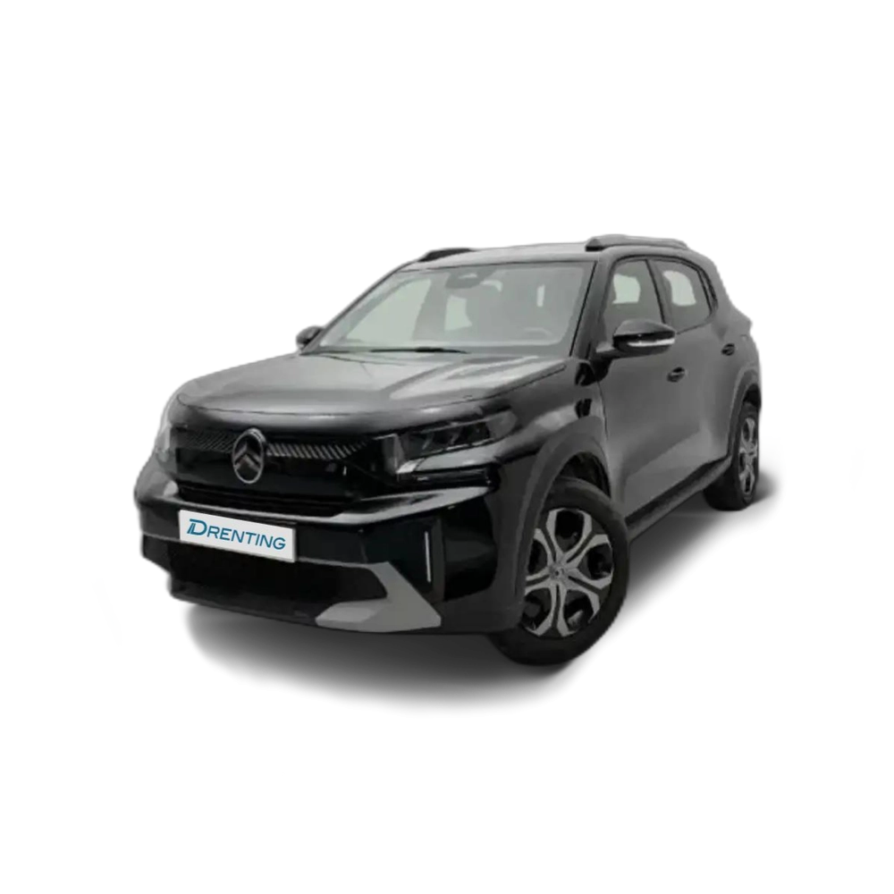 Renting Citroen C3 Aircross 1.2 Turbo 100CV Plus Negro