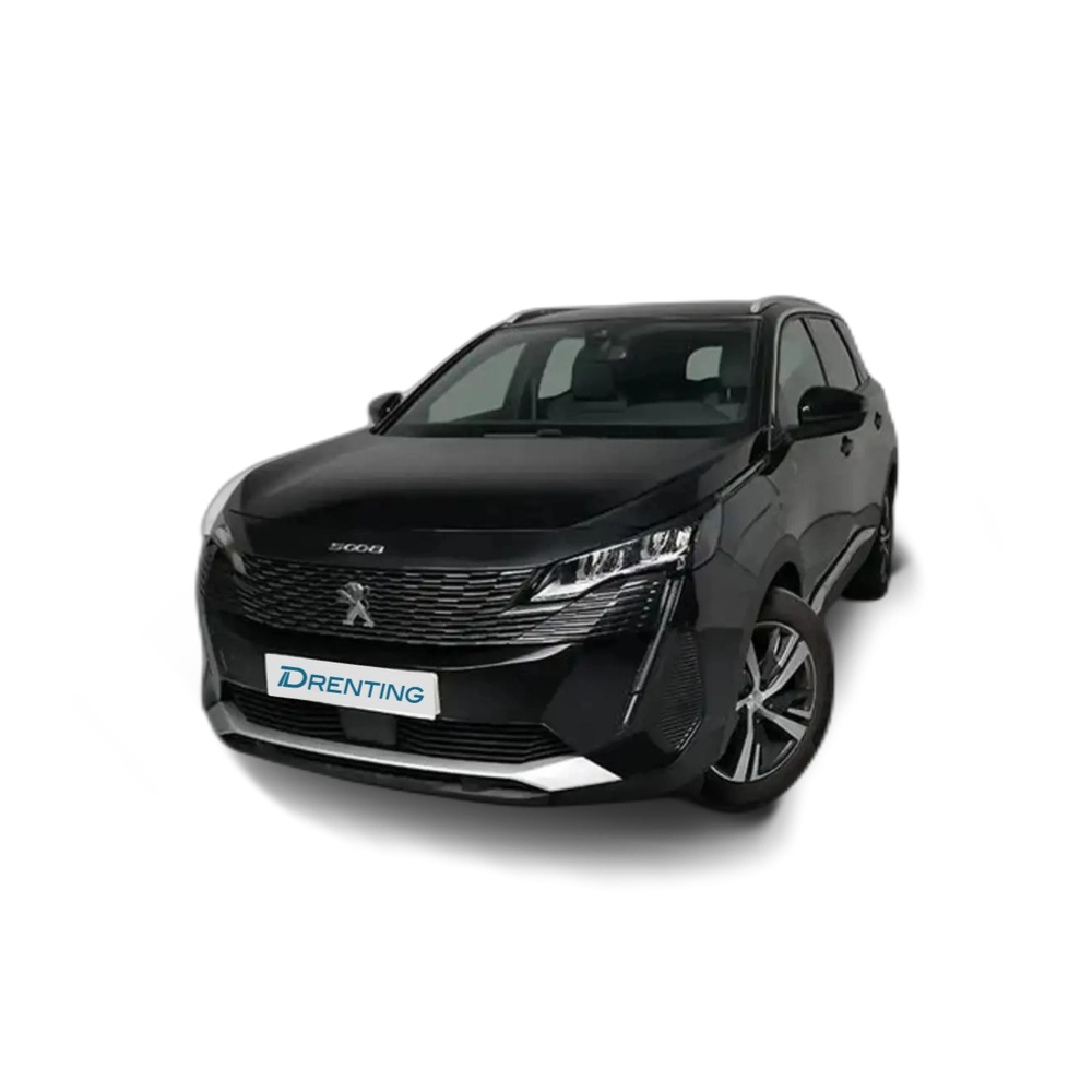 Renting Peugeot 5008 1.5 BlueHDI 130CV Allure  Pack EAT8 Negro