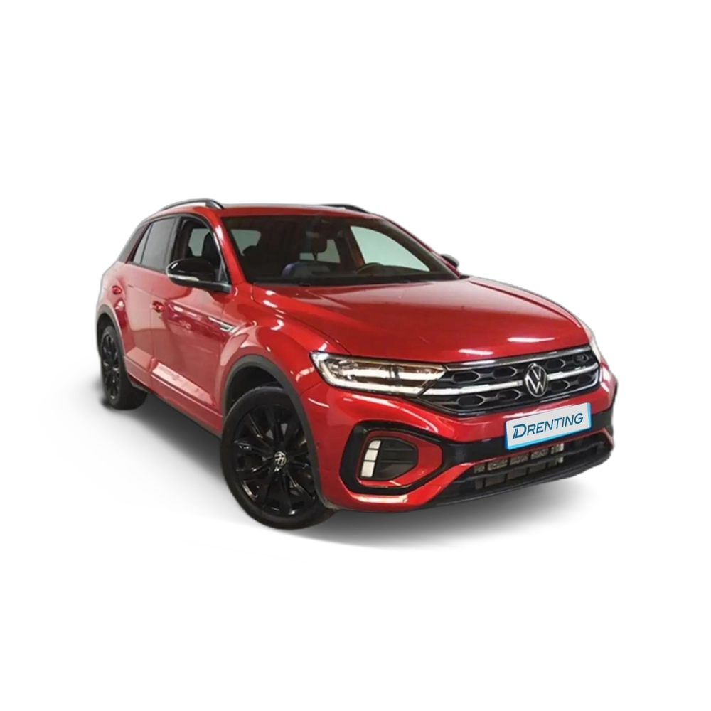 Renting Volkswagen T-Roc 1.5 TSI R-Line 110 kW Rojo