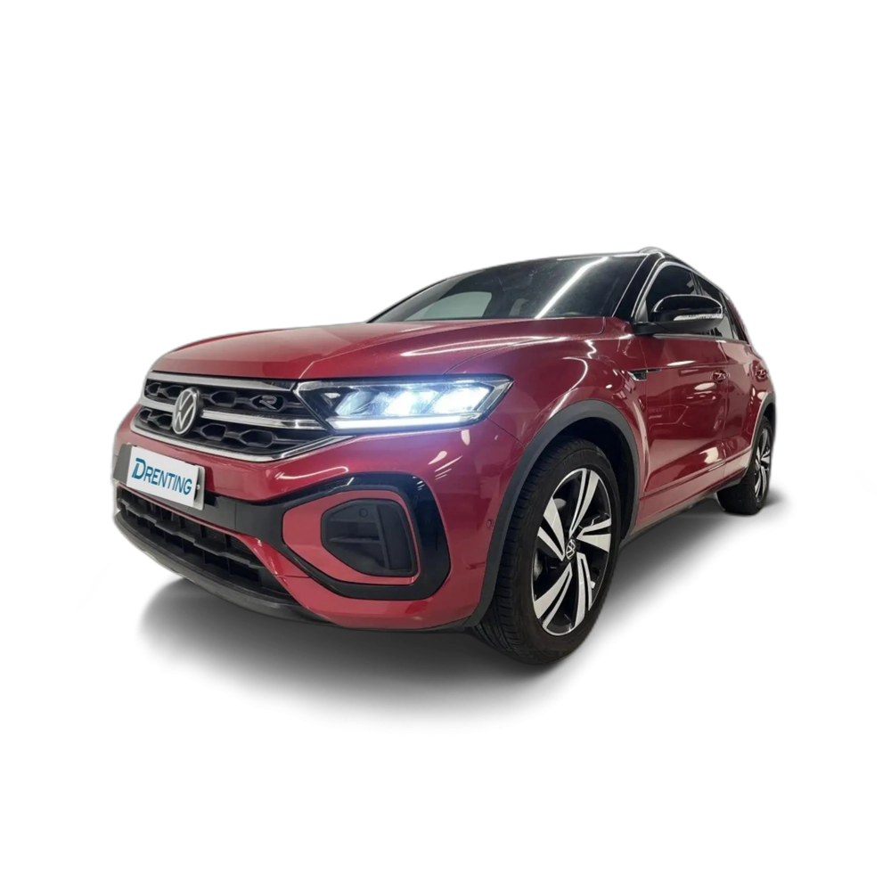 Renting Volkswagen T-Roc 1.5 TSI R-Line kW DSG7 110KW Rojo