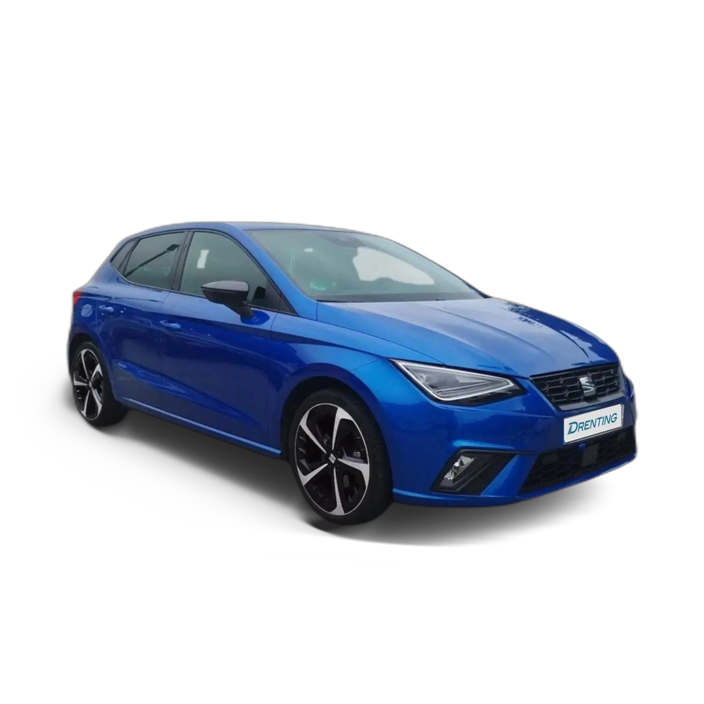 Renting SEAT Ibiza 1.5 TSI S&amp;S FR XS Edition DSG7 150 Azul