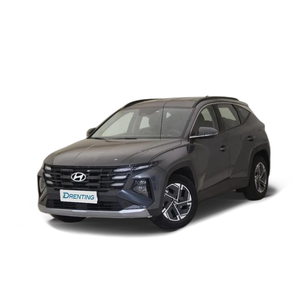Renting Hyundai TUCSON 1.6T HEV 158KW MAXX AUTO 215 5P Gris
