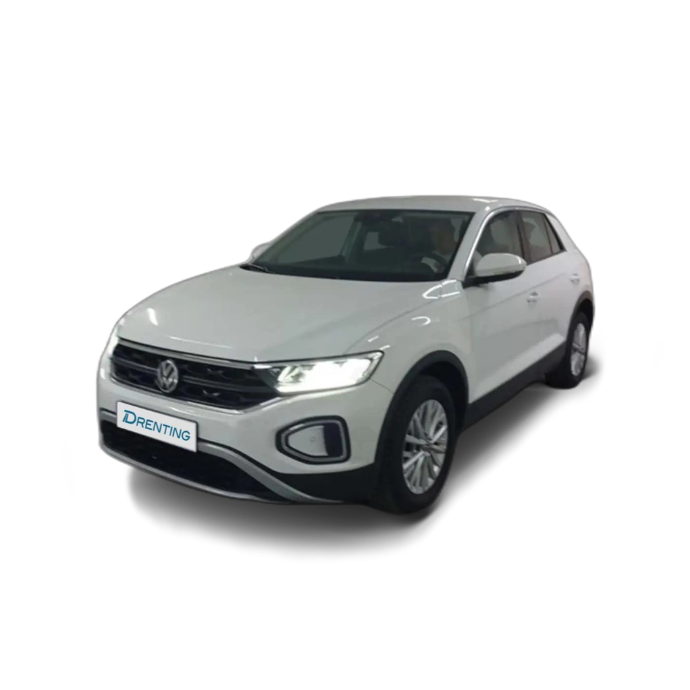 Renting Volkswagen T-Roc 2.0 TDI 85KW 115 5P Blanco 2