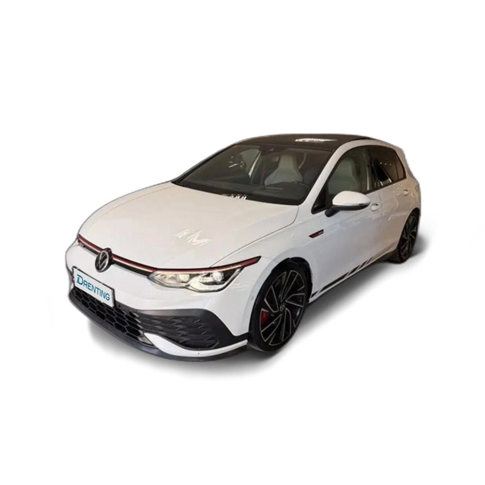 Renting Volkswagen Golf GTI 2.0 TSI Clubsport DSG 221kW Blanco 1
